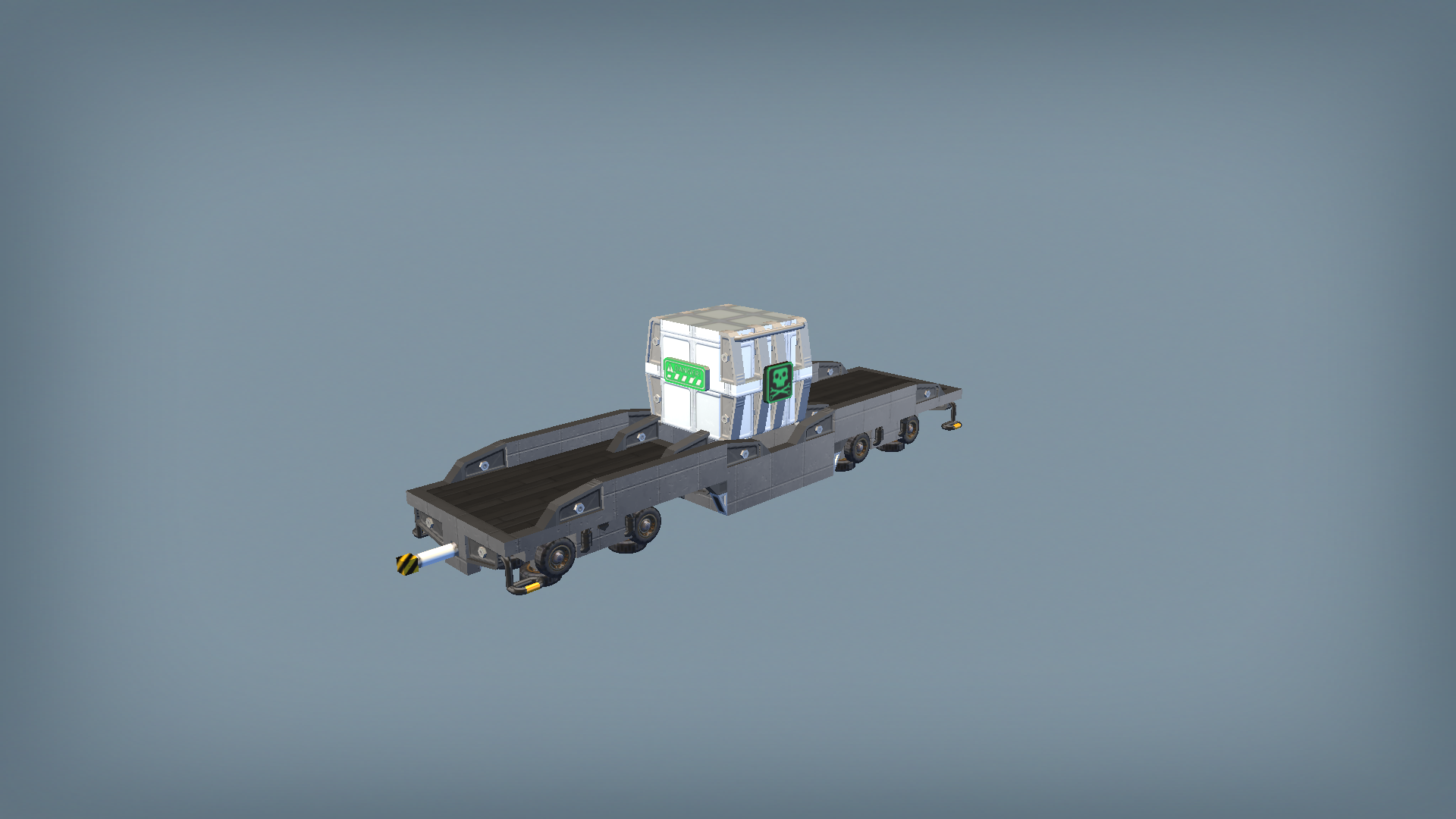 Nuclear Waste Transporter Car