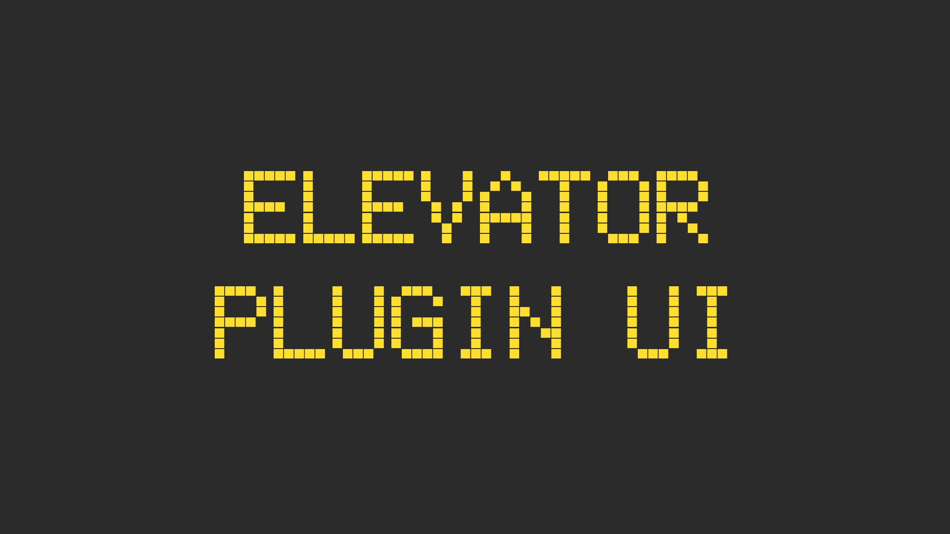 ElevatorUI