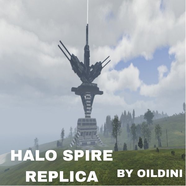 Large Ominous Tower [SCION/SCIFI] [Halo Spire]
