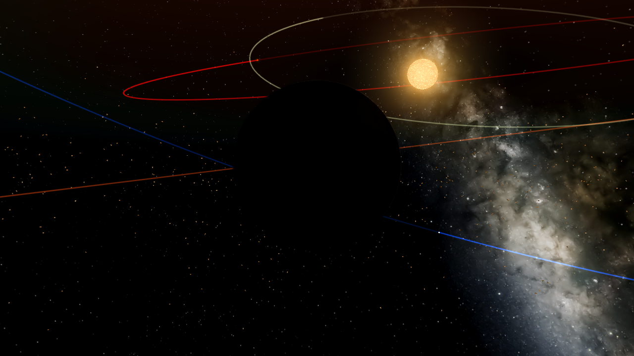 Betelgeuse with planets and other stuff