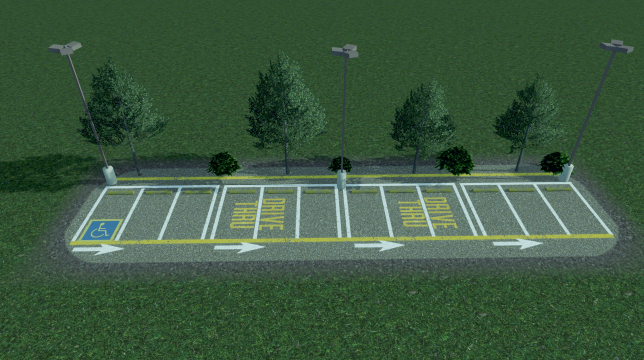 Parking Lot 4*1 by 轩总