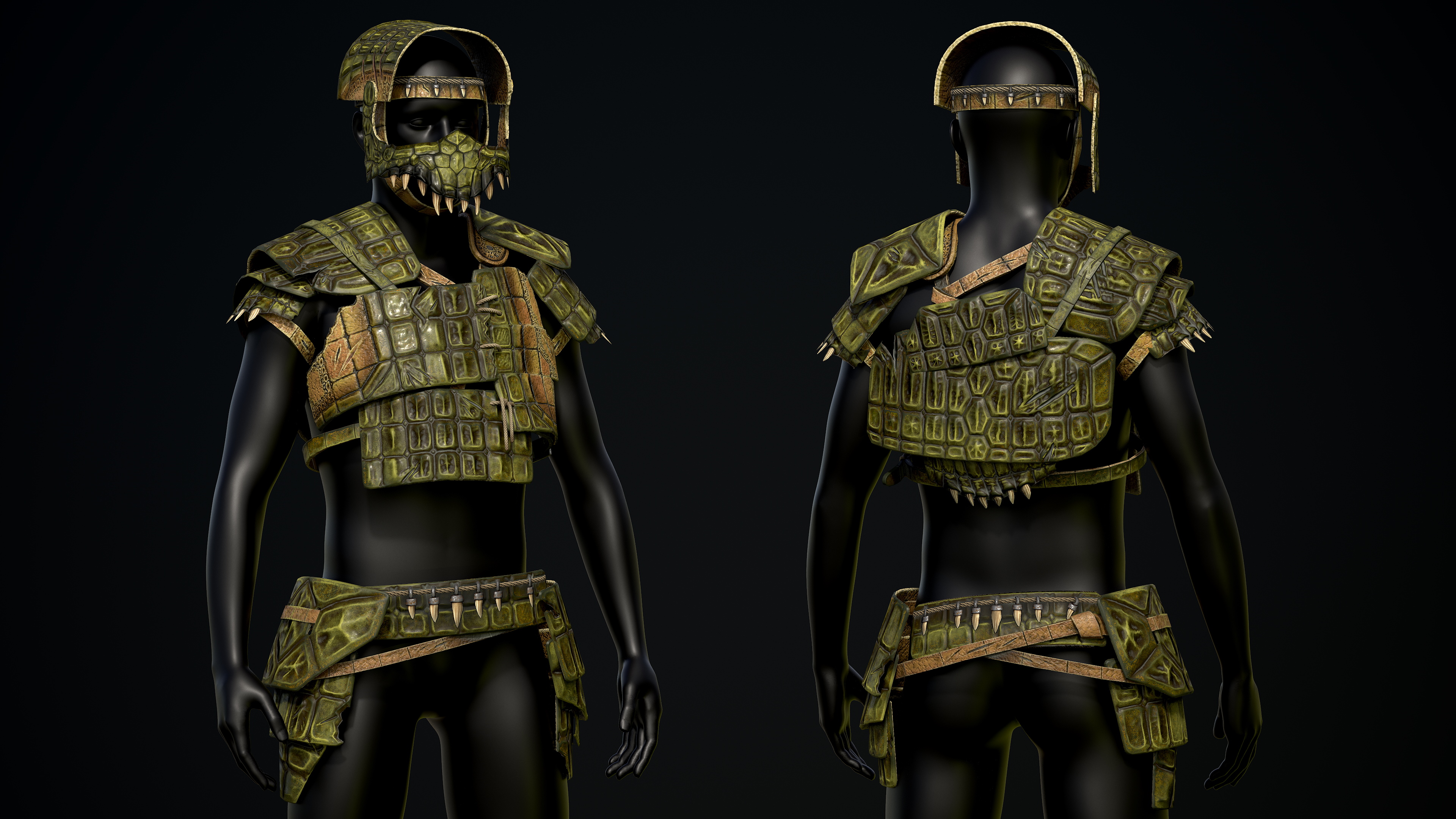 Reptile Hunter Kilt