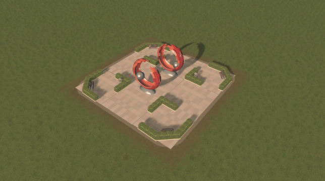 3x3 Modernist Park 1