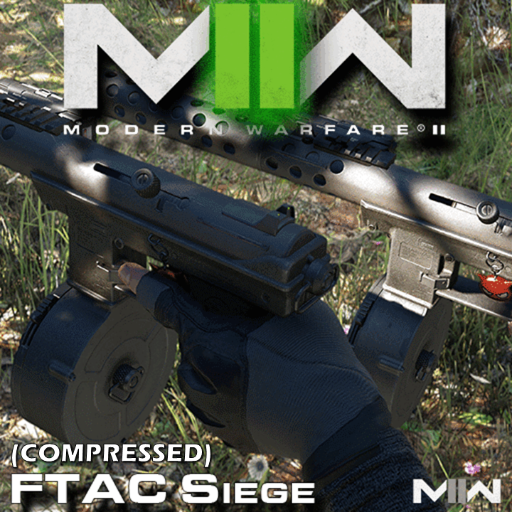 MWII FTAC Siege Akimbo - Compressed Weapon Mod (SMG)