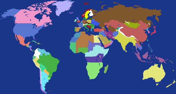 World Depictions accroding to a 7 year old