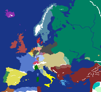 Europe - 1850 With the Souldavians