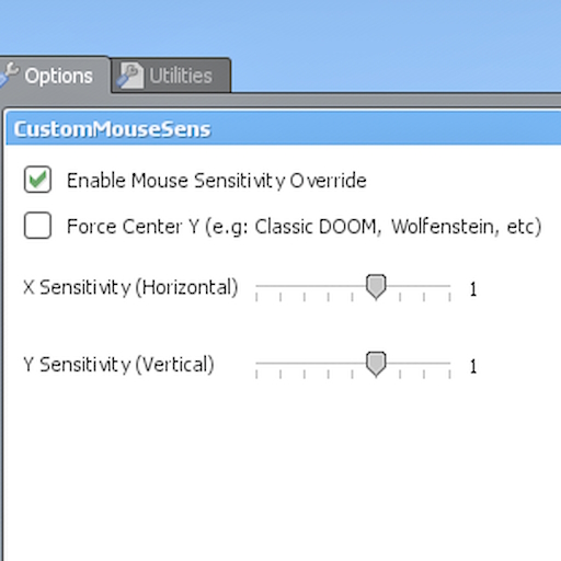 Extended Mouse Sensitivity Settings preview