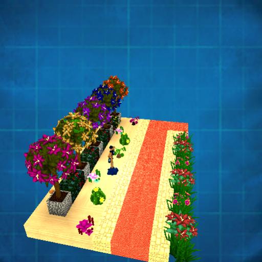 short decorated road