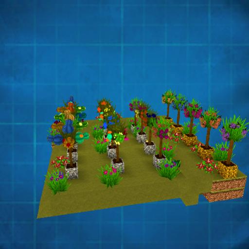 17-tree Fruit tree orchard