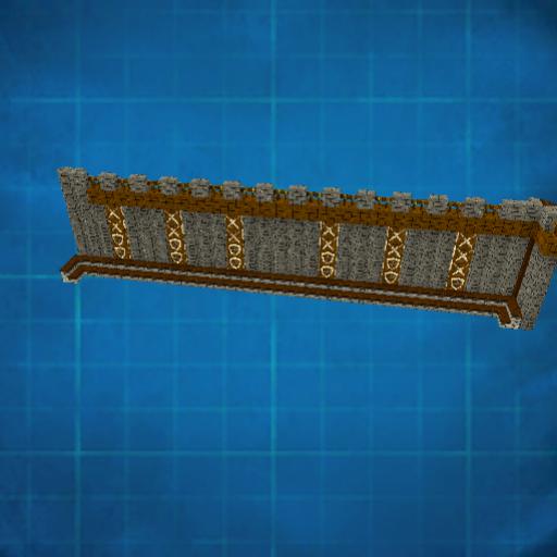 medieval fort wall