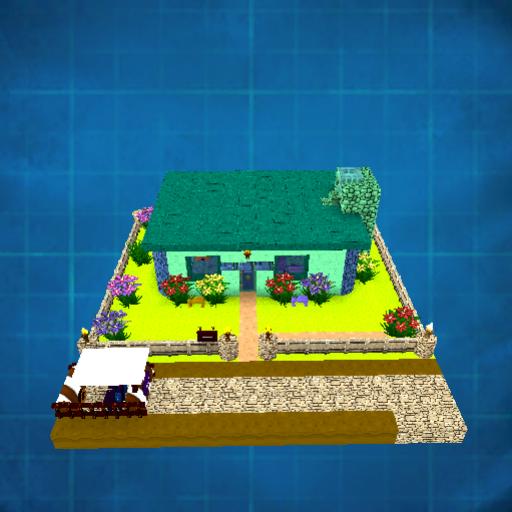 BARNEY & BETTY RUBBLE home in Bedrock