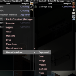 Item Move To Right Click – Project Zomboid Mod