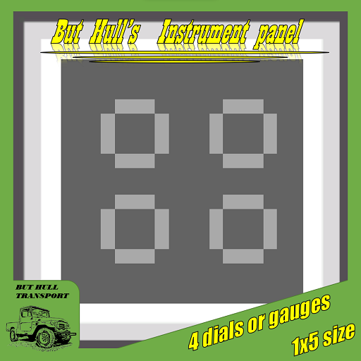 But Hulls 4 Dial instrument panel (FREE)