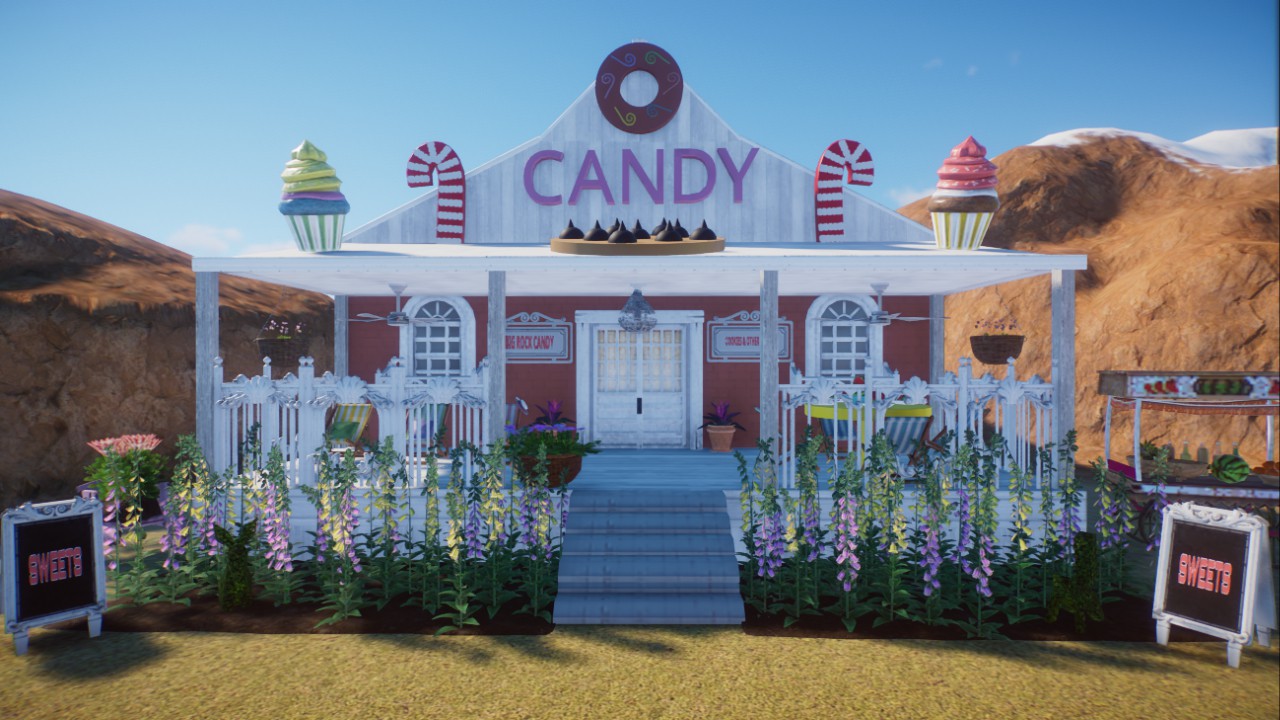 Candy Store Scenery