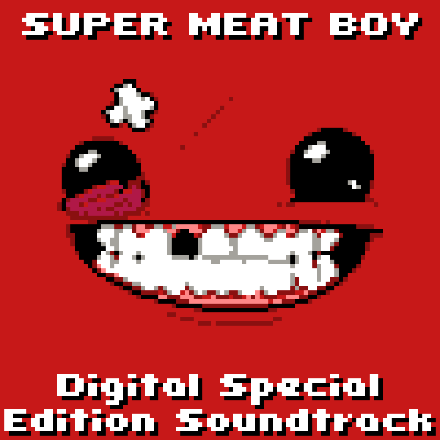Super Meat Boy Light/Dark World menu over Genesis Retake