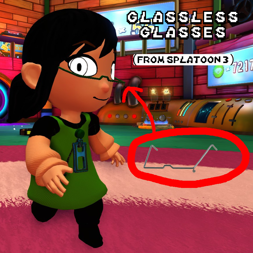 Glassless Glasses from Splatoon 3