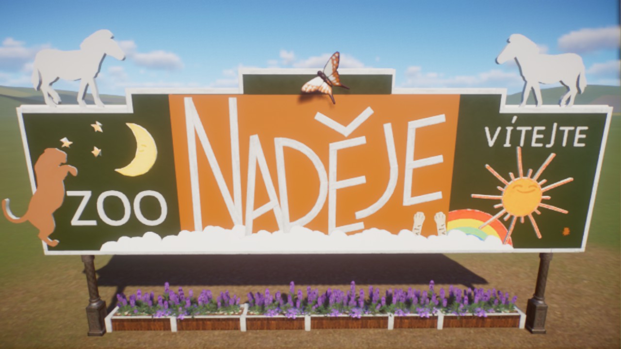 cedule Zoo Naděje