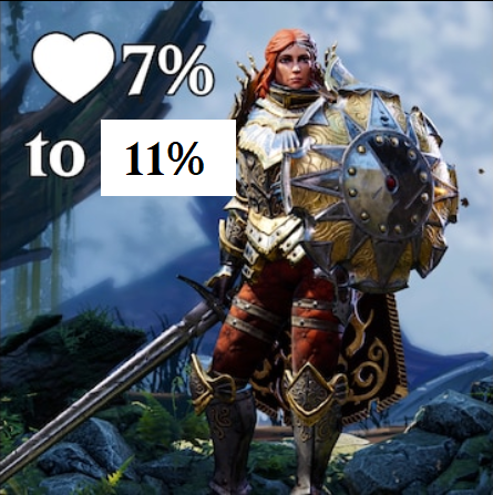 Constitution Buff - 7% to 11%