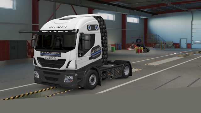 skin grey IVECO HI-WAY ASV Logistica by maury79