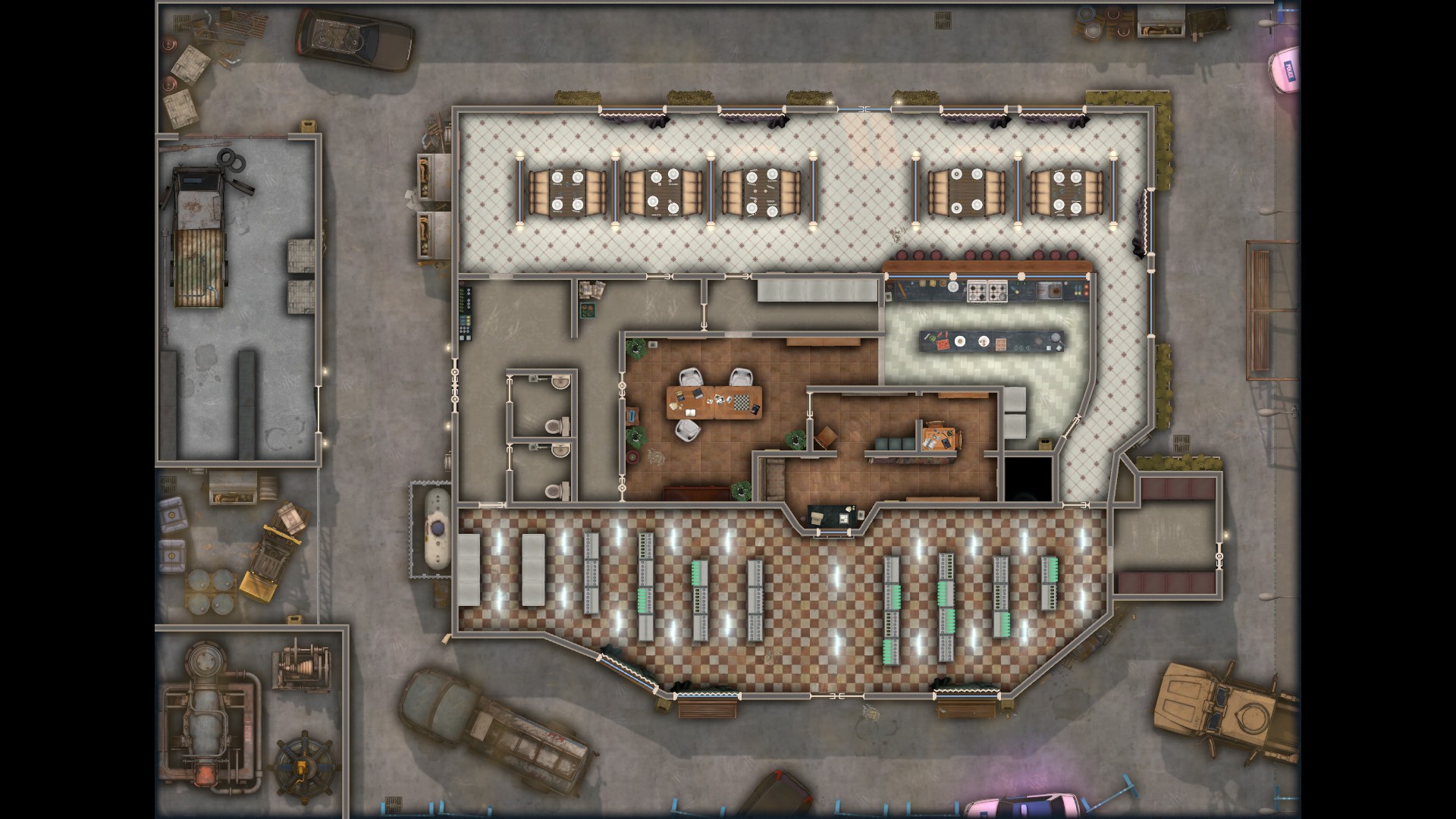 4U GAS STATION (ReadyorNot)