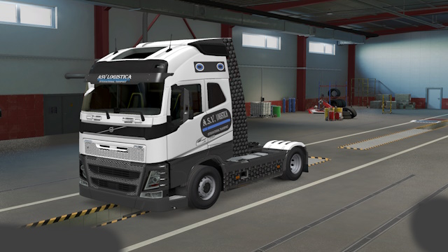 skin VOLVO FH16 XL grey by maury79