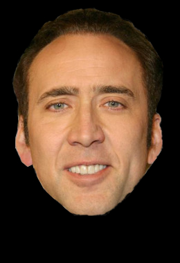 Nicolas Cage Flashlight