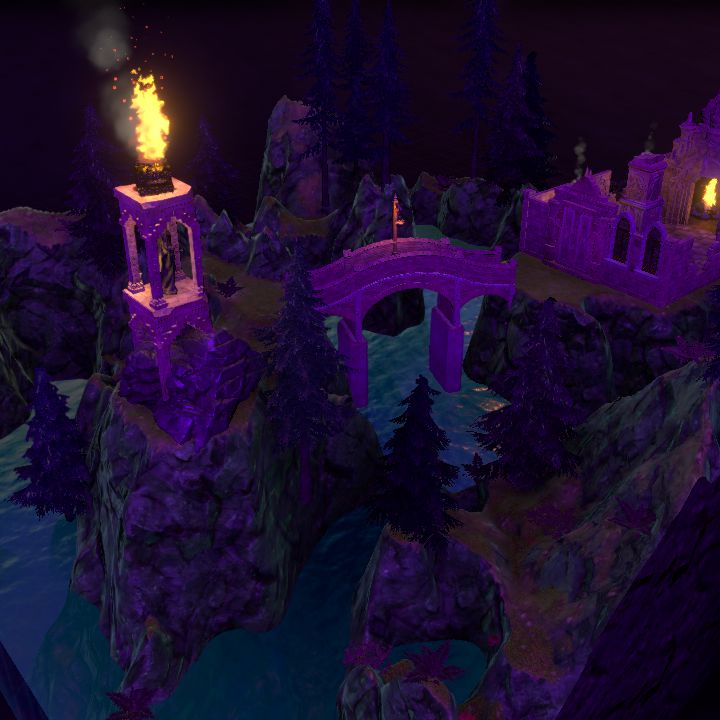 Dark Lady Tower and Temple