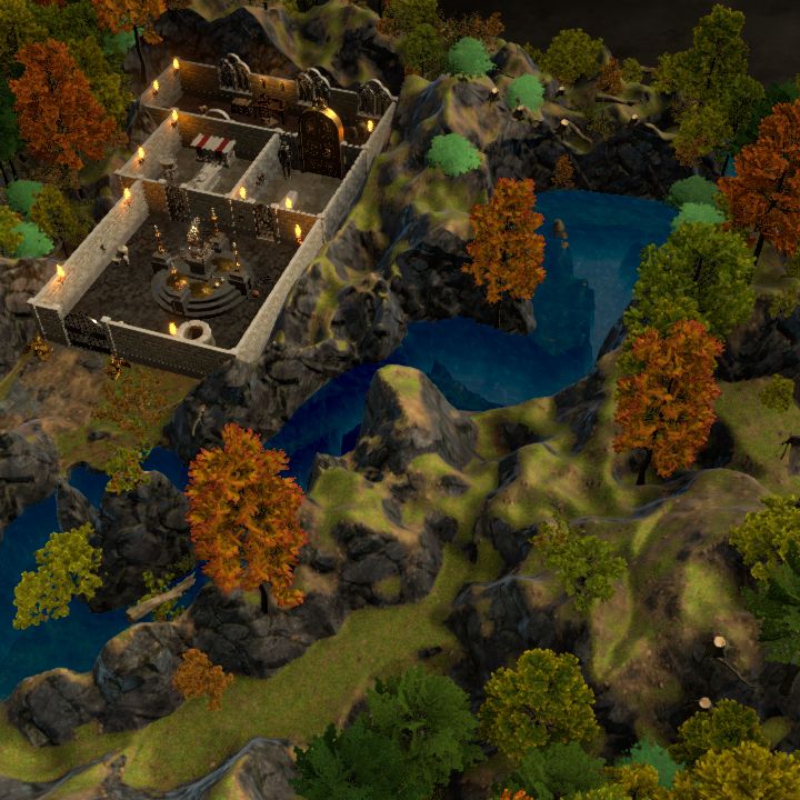 Forest crypt
