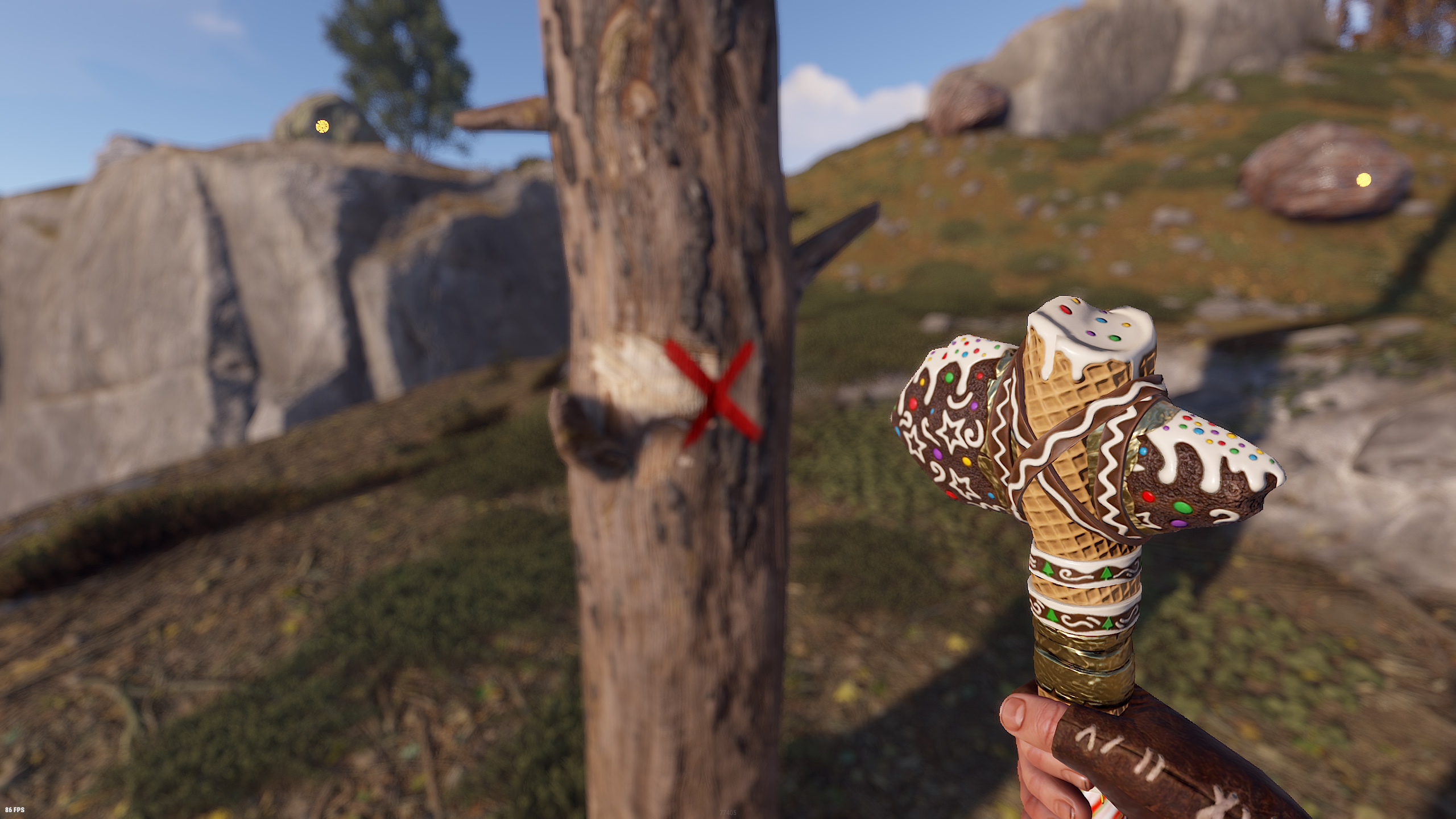 Treats Stone Hatchet