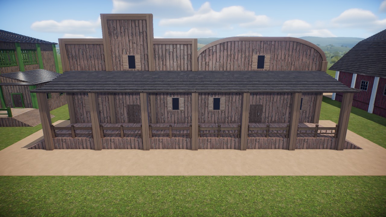 Wild West House Scenery 1