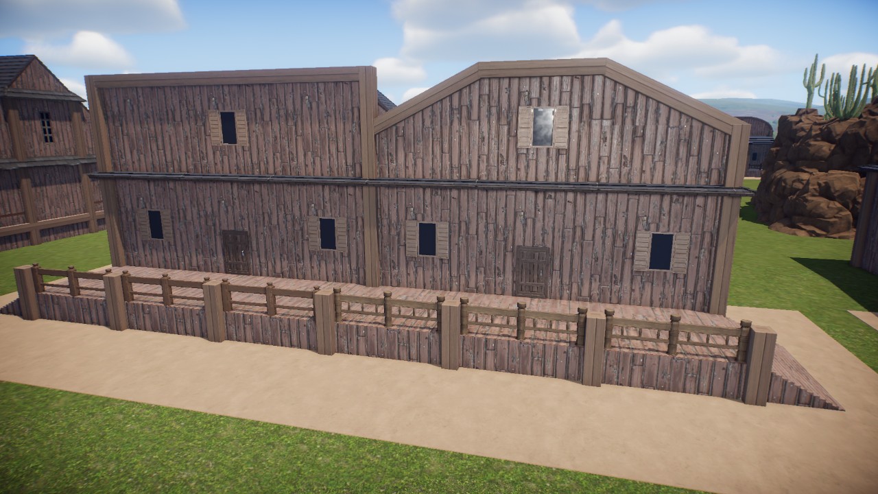 Wild West House Scenery 4