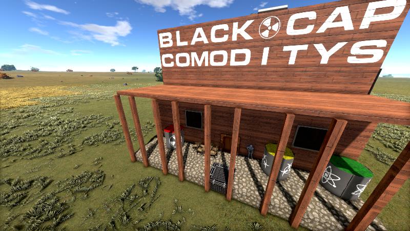 Tile-Black Commodity Store