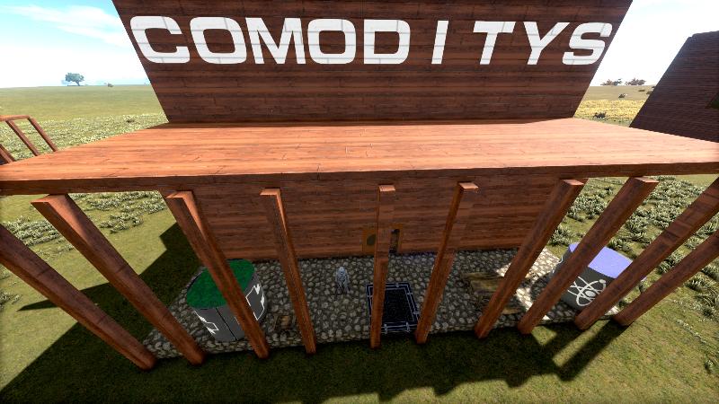 Tile-Grey Commodity Shop