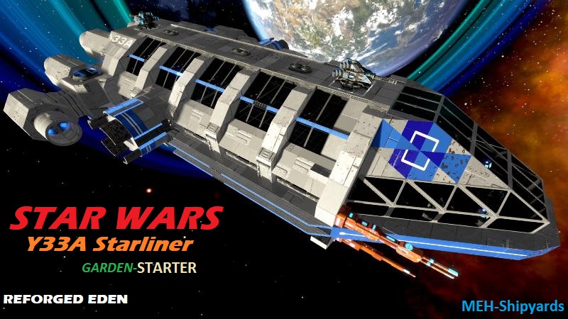 -Star Wars- Y33A Starliner (Garden Starter)