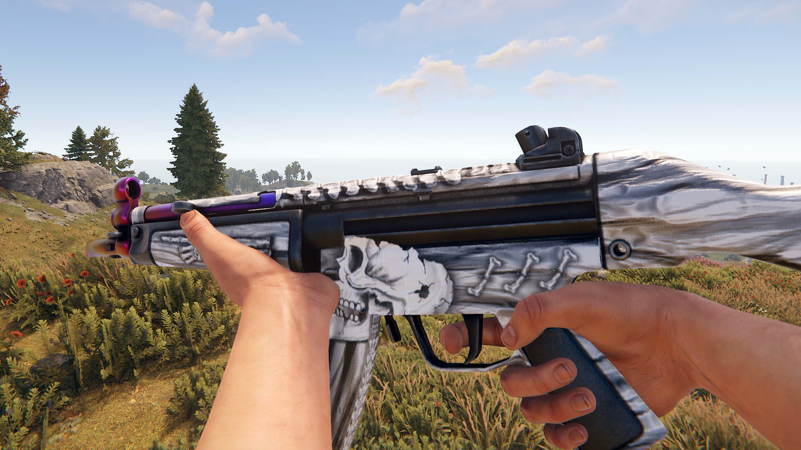 Arctic Skull MP5