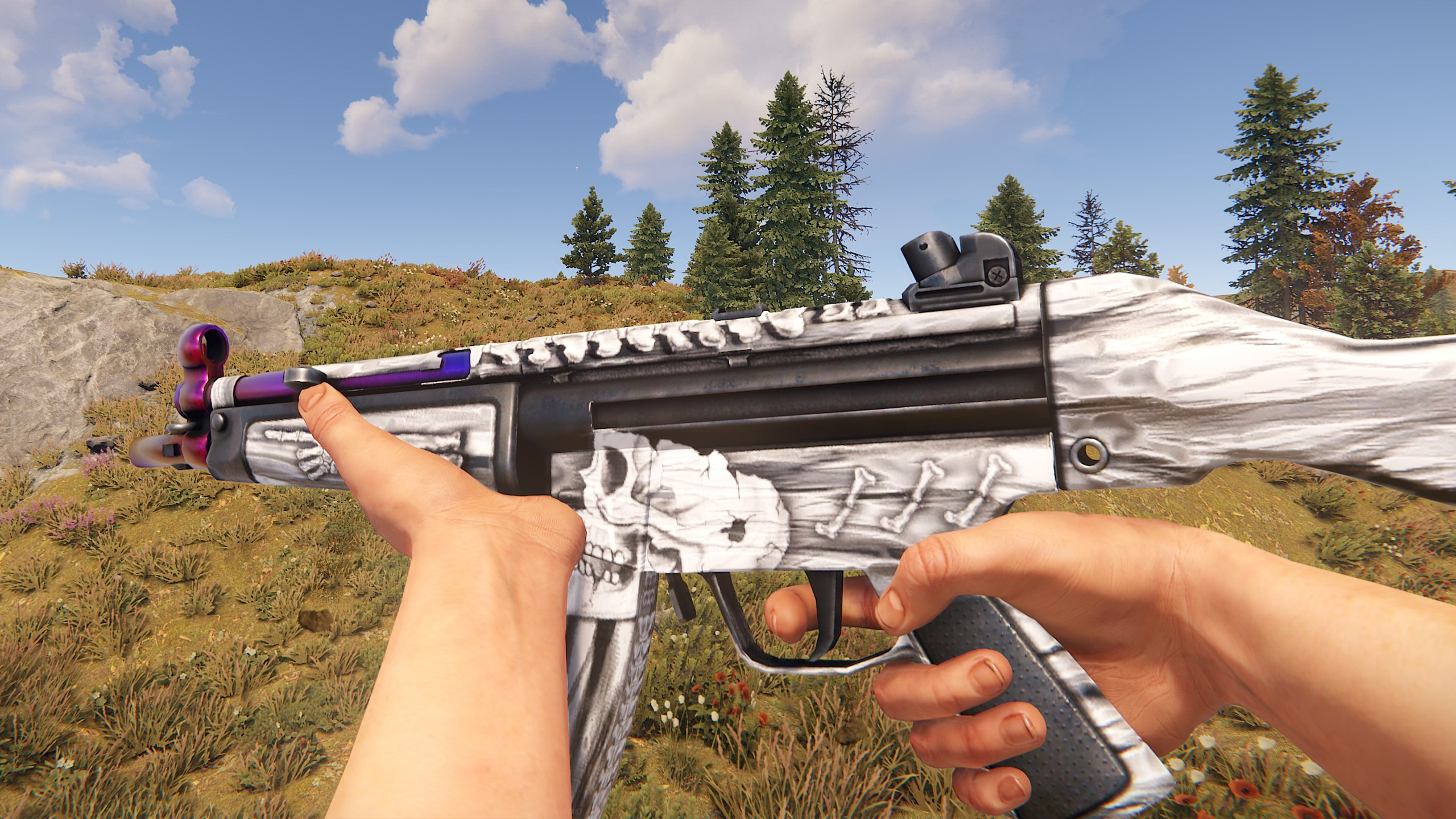 Arctic Skull MP5