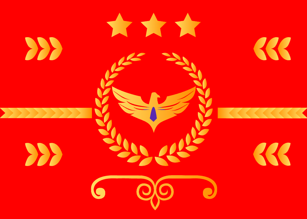 Roman purple heart eagle