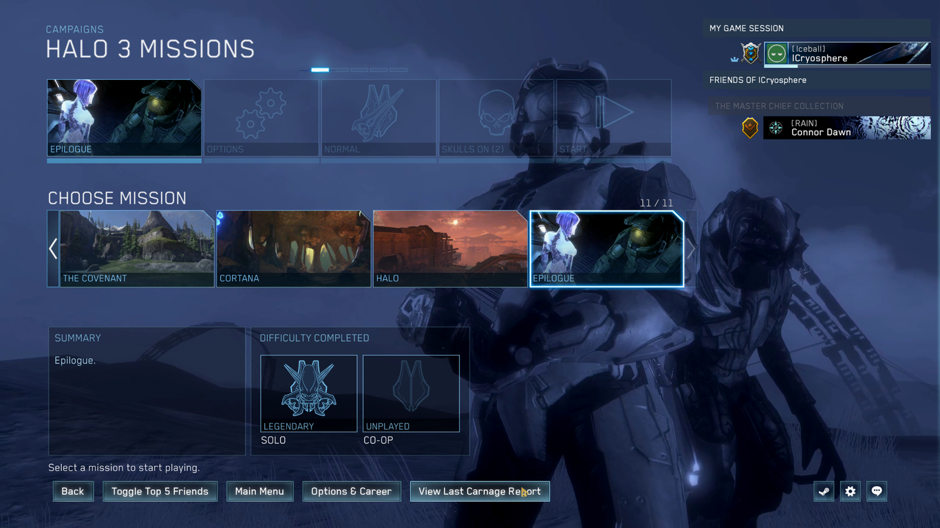 Halo 3 Menu Videos
