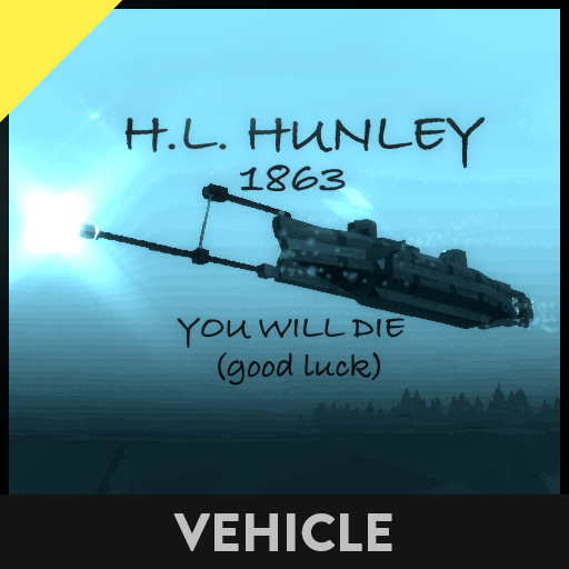 HL Hunley 1863