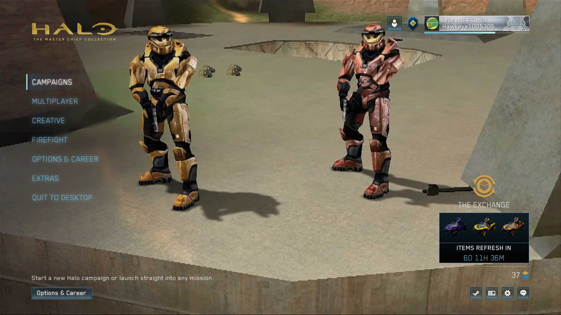 Red vs. Blue S1E1 Background Video