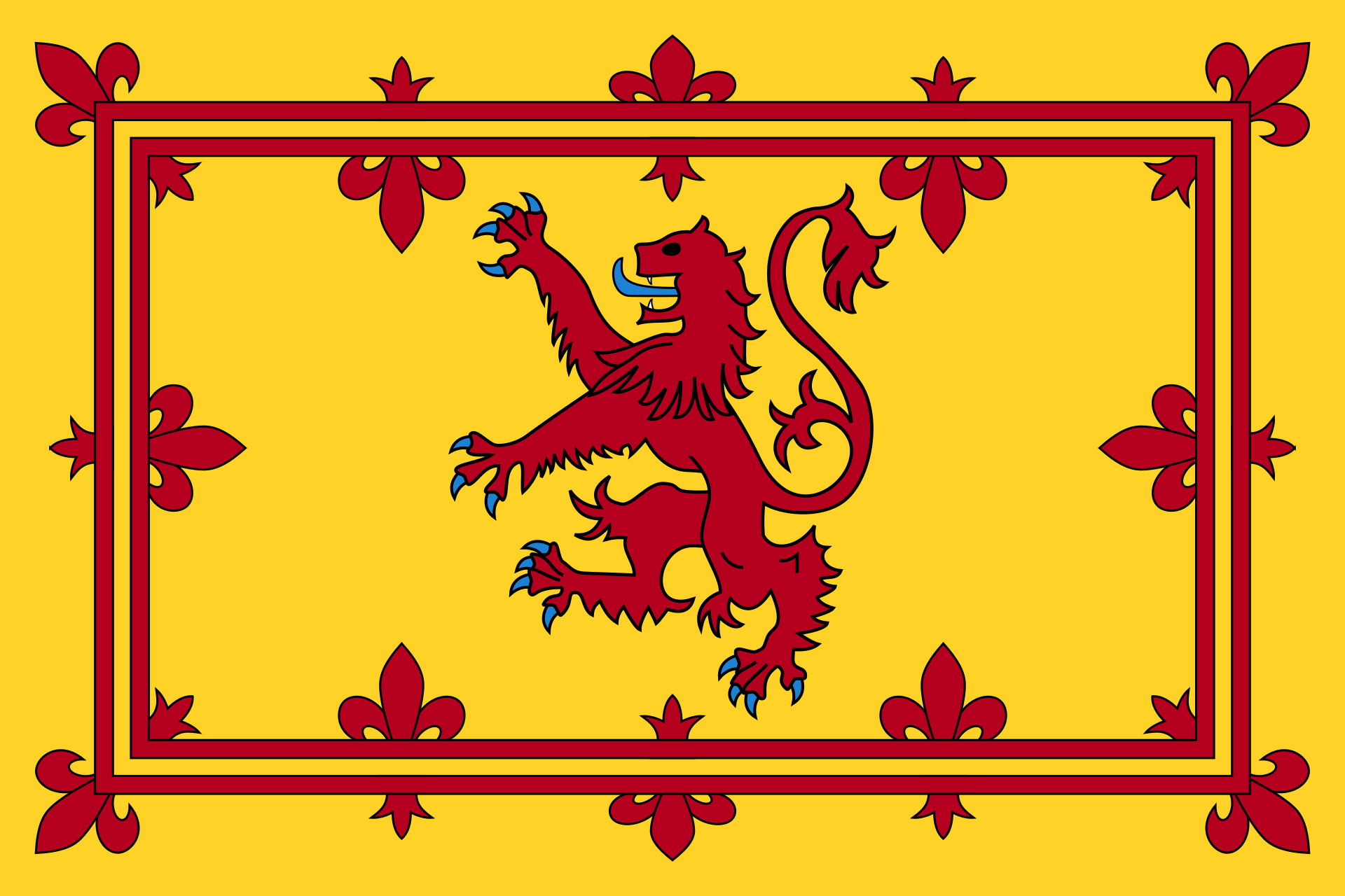scottish lion flag