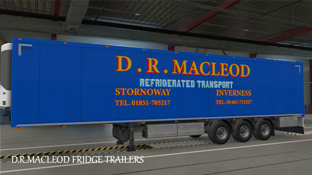 D.R. MACLEOD FRIDGE TRAILER