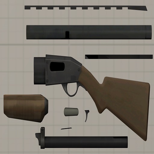 Team Fortress 2 Enhanced Full-Length Shotgun [Old Version (Prop)]