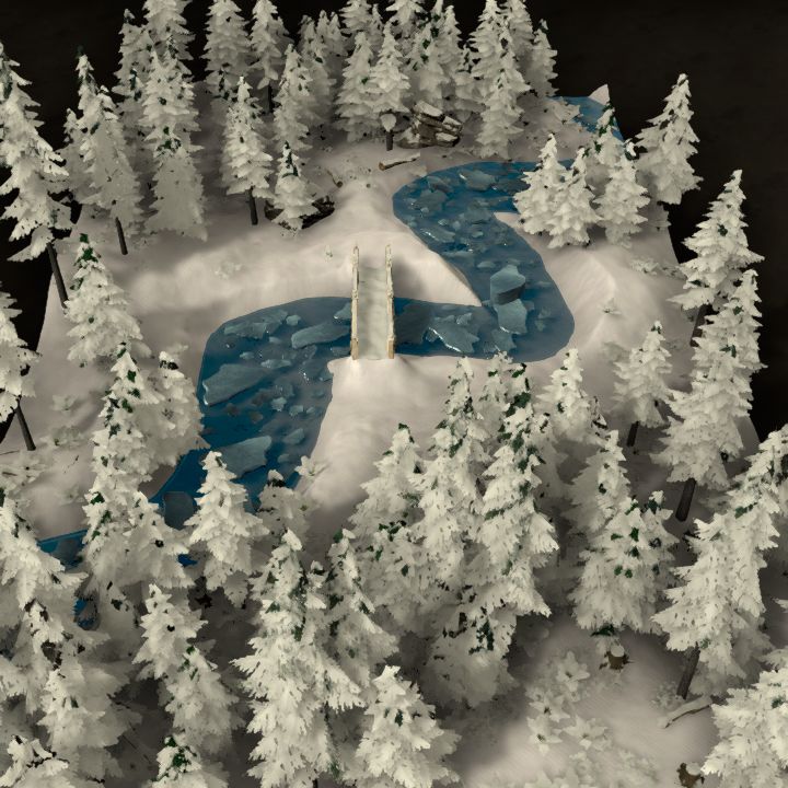 Snow Encounters 1/9 - Freezing River
