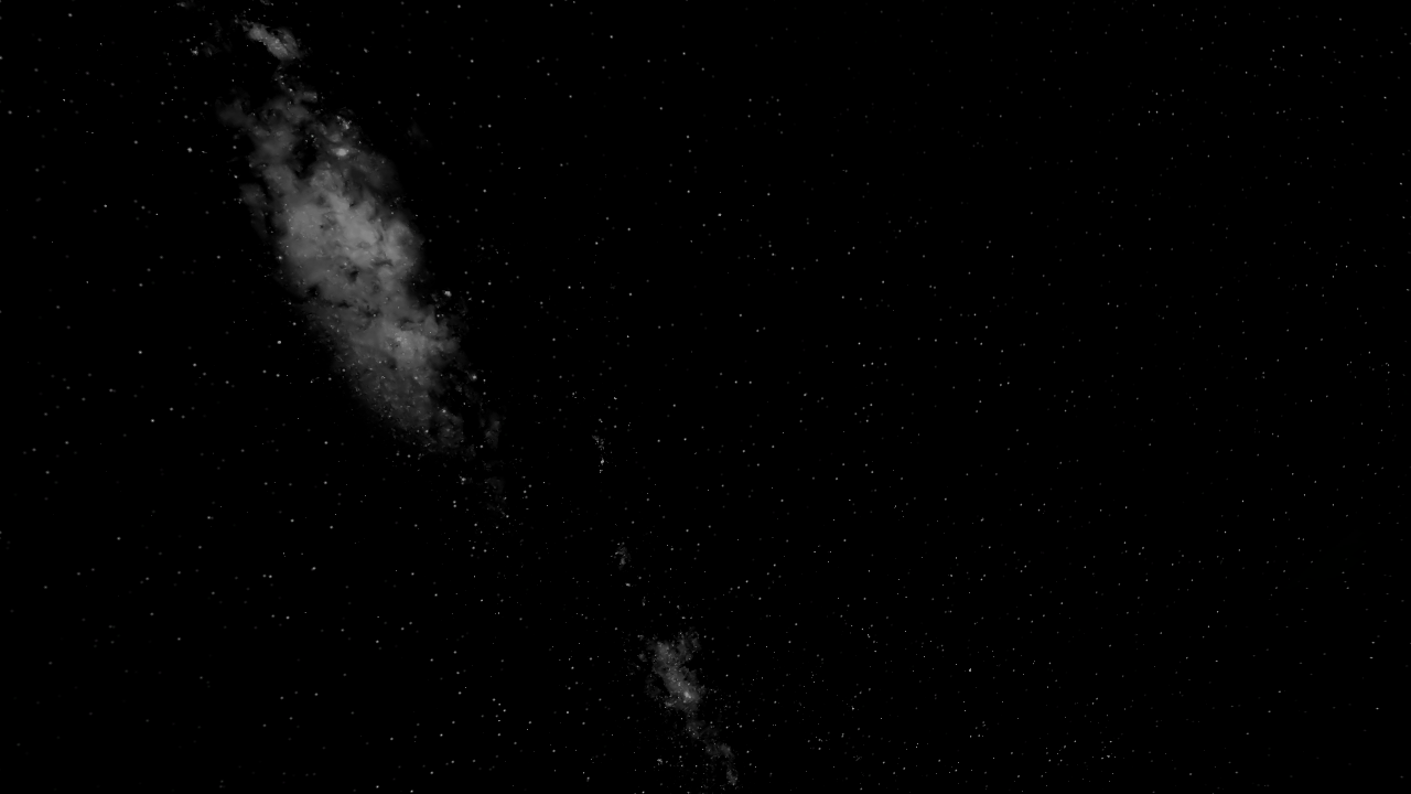 Realistic Milky Way Background