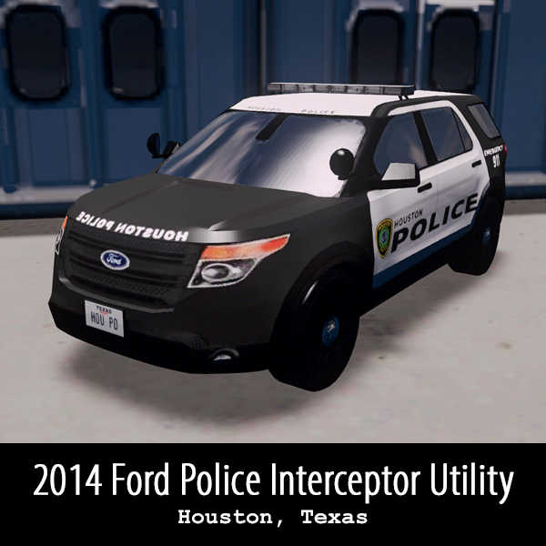 Houston PD - 2014 Ford Interceptor Utility