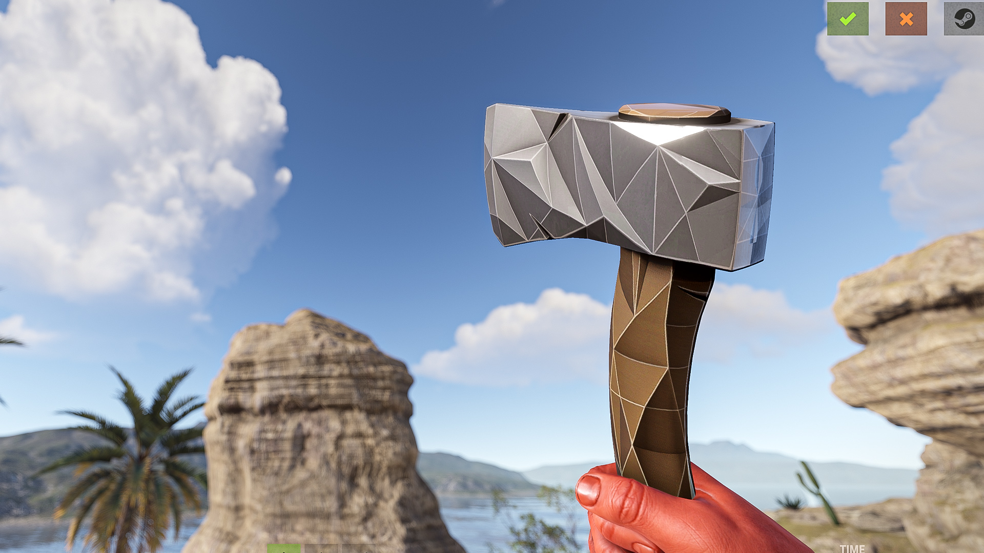 Low Poly Hatchet