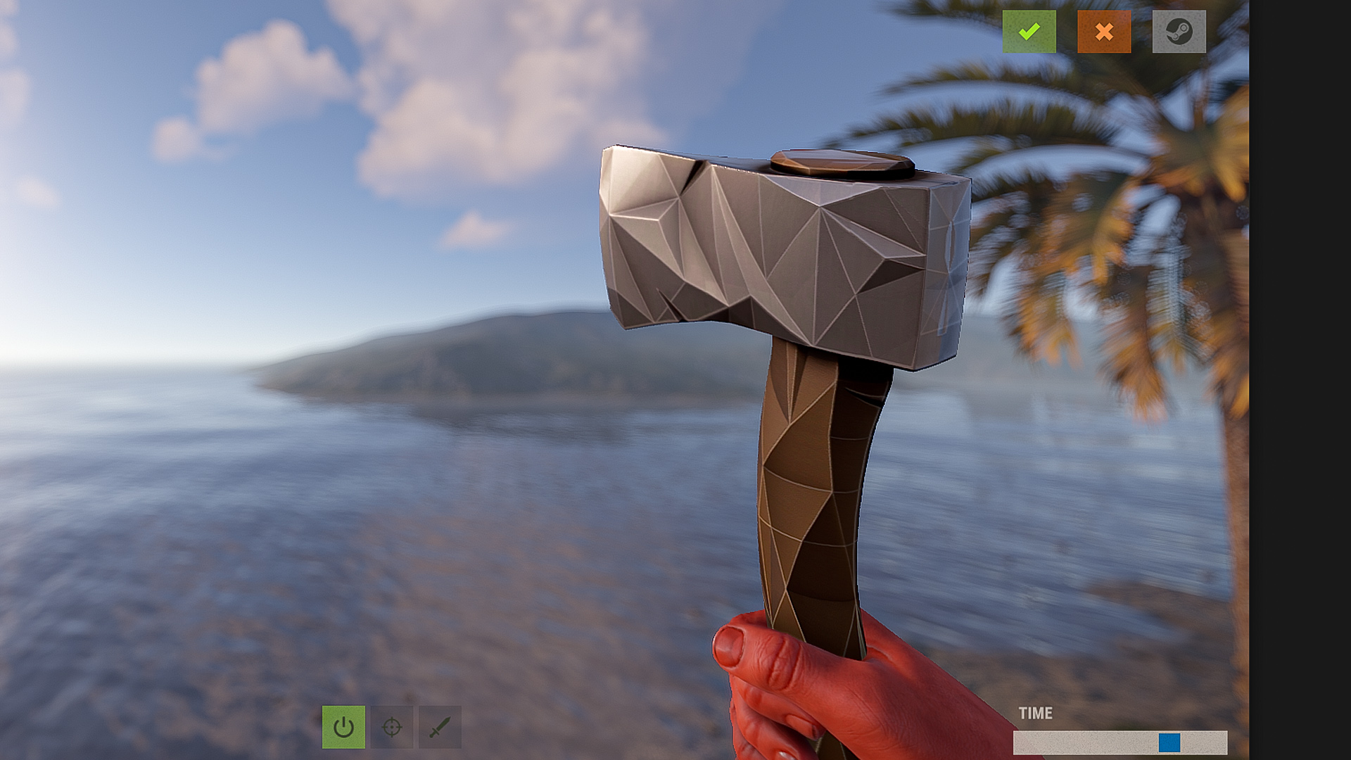 Low Poly Hatchet