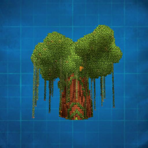 joli grand arbre jungle