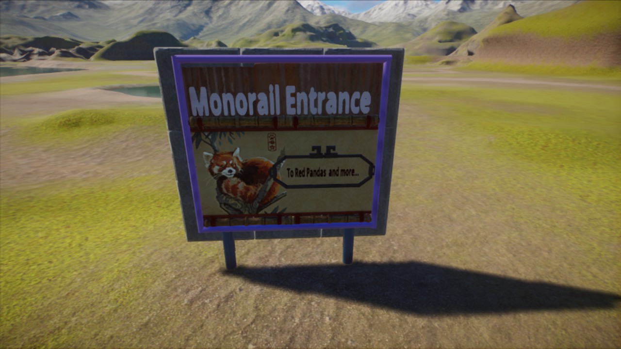 Big Panda related sign